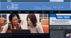 Desktop Screenshot of newcollegeinstitute.org