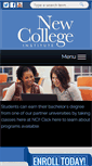 Mobile Screenshot of newcollegeinstitute.org